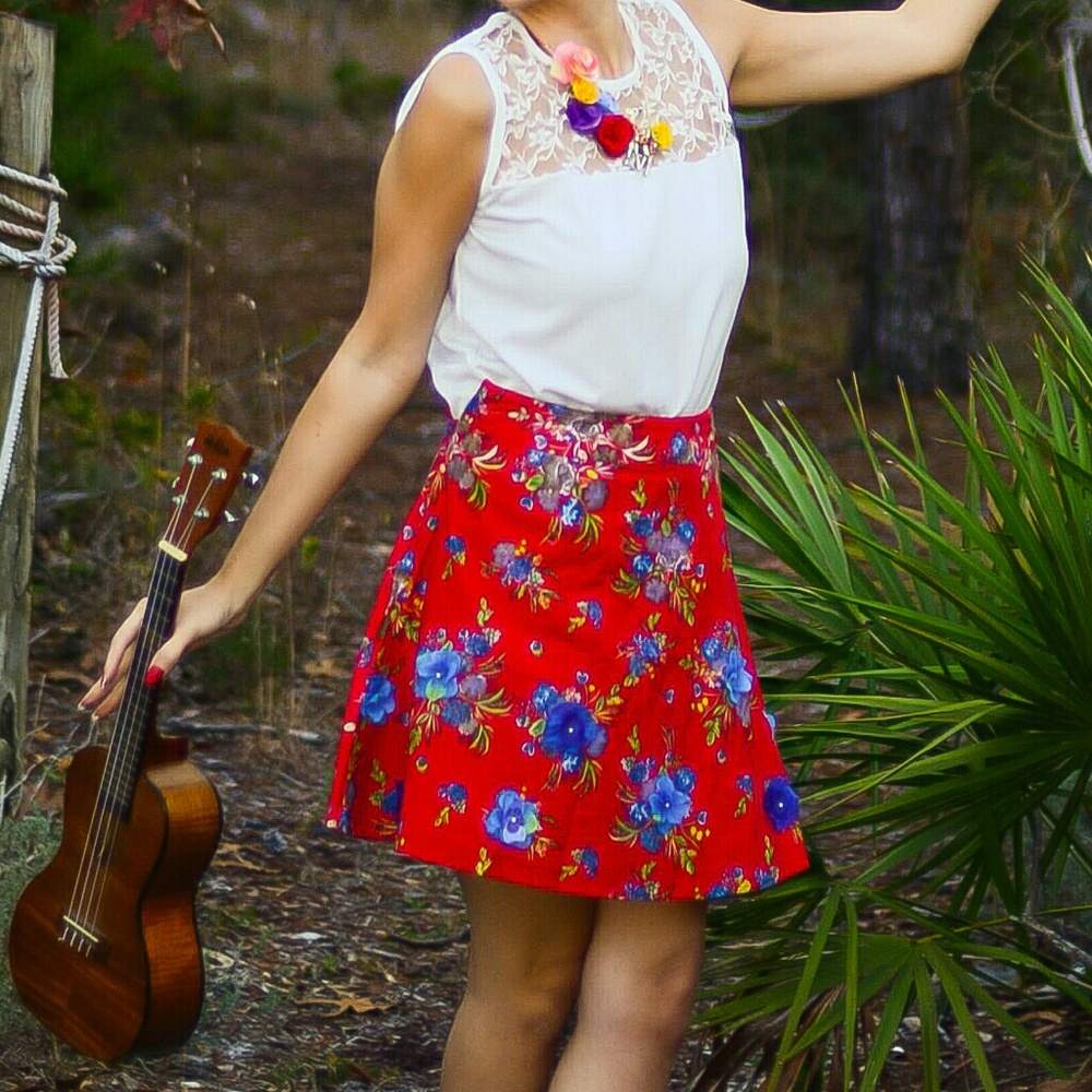 Floral Spring Skirt